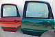 Дверь передняя левая красного цвета: CITROEN C3 9500р